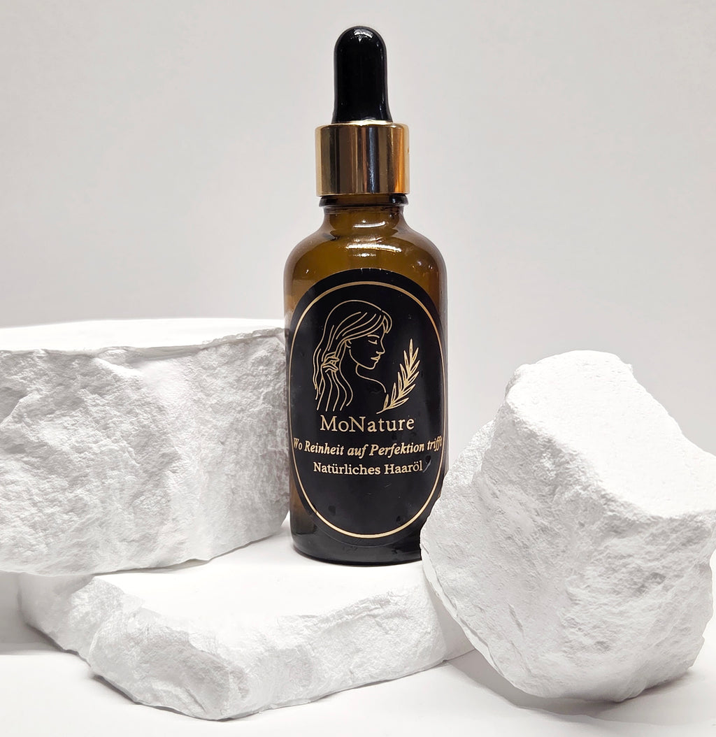 Natürliches Haaröl - Intensive Pflege für sichtbar gesundes, glänzendes Haar