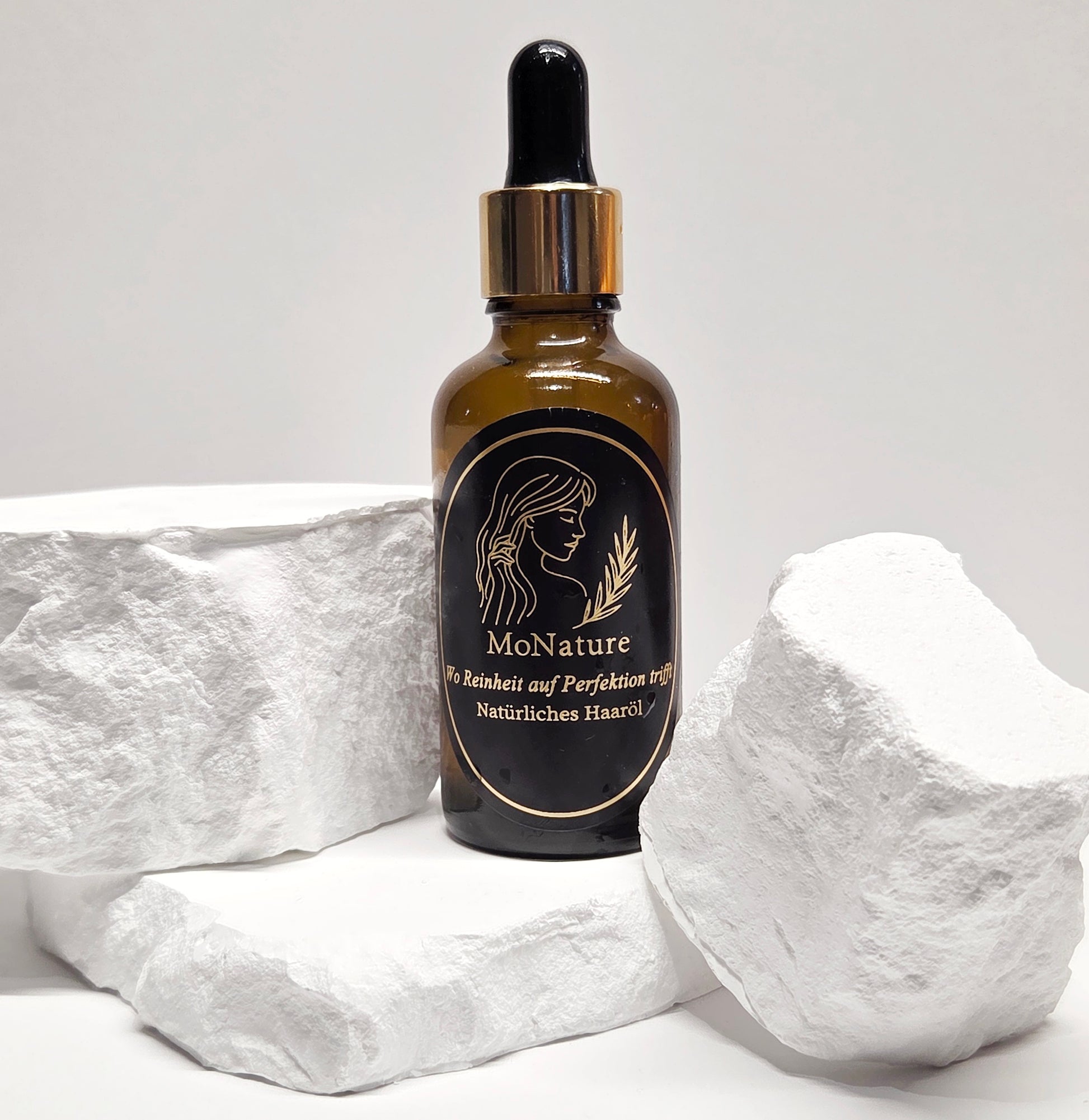 Natürliches Haaröl - Intensive Pflege für sichtbar gesundes, glänzendes Haar
