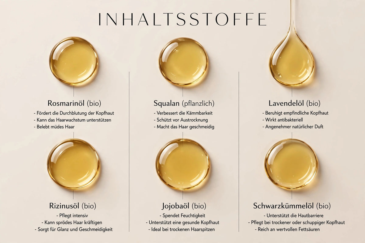 Natürliches Haaröl – Bio-Pflege für Kopfhaut & Haar