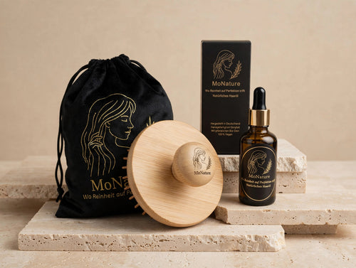 Haar-Ritual Set – Haaröl & Bambus-Massagebürste